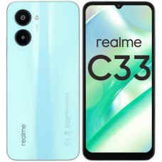 6.5" Смартфон realme C33 32 ГБ голубой