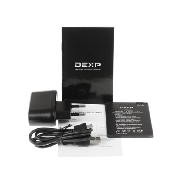 Смартфон DEXP Ixion M345 Onyx Black [4.5" 8Gb 4x1.3GHz/1Gb/854x480/IPS/2SIM/cam5AF/1600mAh/Android 5.1]