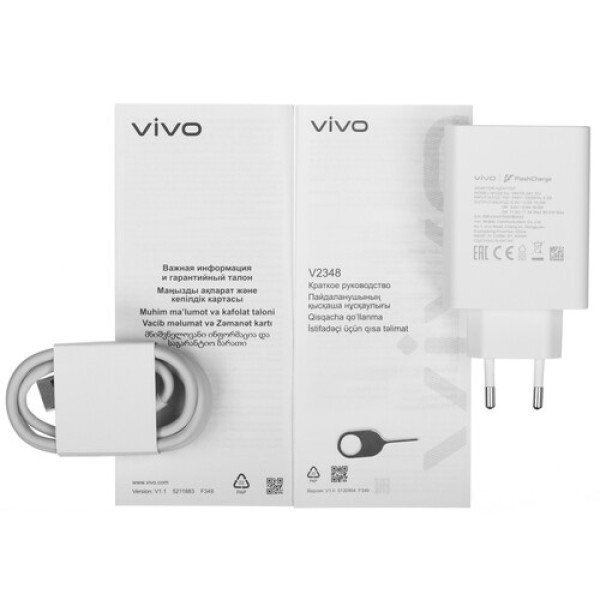 6.78" Смартфон Vivo V40 256 ГБ серый