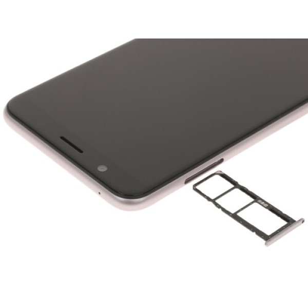 Смартфон Asus Zenfone Max Pro ZB602KL 6" 32Gb Silver 8x1,8Ghz/3072Mb/2160х1080/IPS/2SIM/LTE/Cam13+5/5000mAh/Android 8.1