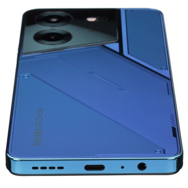 6.8" Смартфон Tecno POVA 5 128 ГБ синий
