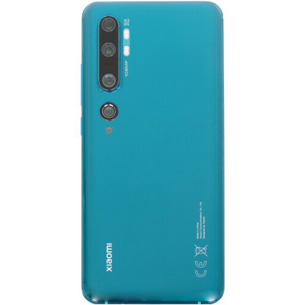 Смартфон Xiaomi Mi Note 10 Pro 6,47" Aurora Green /256GB 2x2.2Ghz 6x1.8Ghz/8Gb/1080x2340/Super Amoled/2SIM/LTE/NFC/Cam108+12+20+2Mpx/5260mAh/Android 9