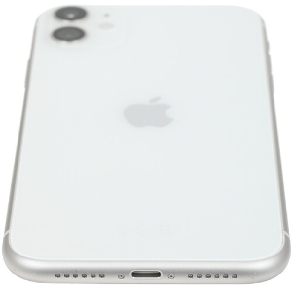 Смартфон Apple iPhone 11 6,1" 256Gb White A13/4Gb/1792х828/IPS/LTE/NFC/IP68/Cam12/iOS