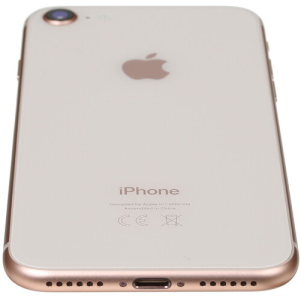 Смартфон Apple iPhone 8 4,7" 256Gb Gold 6x2.5Ghz/2048Mb/1334x750/IPS/LTE/IP67/Cam12/iOS