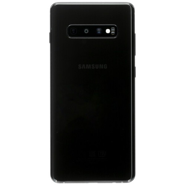 Смартфон Samsung S10+ 6.4" 128Gb Ceramic Black 8(2x2.0Ghz+2x2.0Ghz+4x1.0Ghz)/8Gb/3040x1440/DynamicAMOLED/LTE/NFC/IP68/Cam16+12+12/4100mAh/Android 9.0