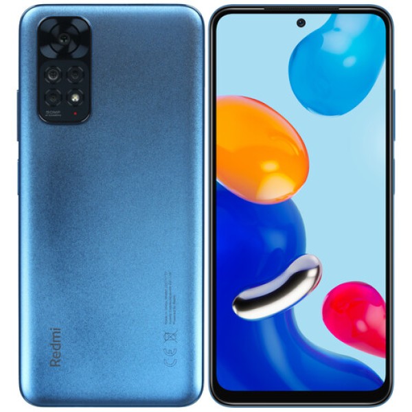 Смартфон Xiaomi Redmi Note 11 4/64Gb [6,43"/LTE/NFC/Cam50+8Mpx/5000mAh/Twilight Blue]