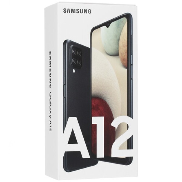 6.5" Смартфон Samsung Galaxy A12 128 ГБ черный (А125F)
