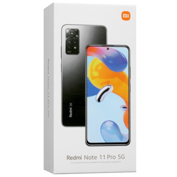 Смартфон Xiaomi Redmi Note 11 Pro 5G 8/128Gb [6.67"/5G /NFC/Cam108Mpx/5000mAh/Graphite Gray]