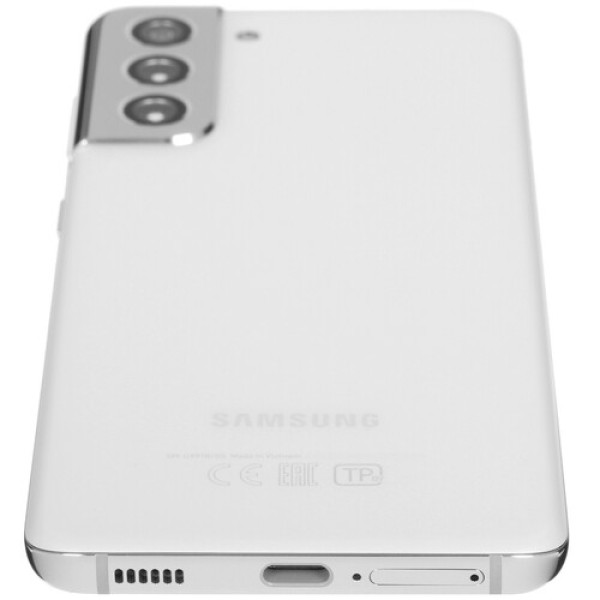 Смартфон Samsung Galaxy S21 8/256Gb [6,2"/5G/NFC/Cam64+12+12Mpx/4000mAh/White]