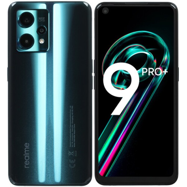 Смартфон realme 9 Pro+ 5G 8/256Gb [6.4"/5G/NFC/Cam50+8+2Mpx/4500mAh/Зелёный]