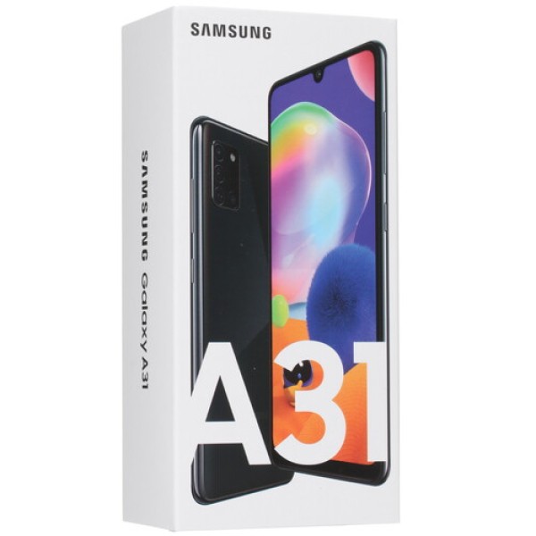 Смартфон Samsung SM-A315F Galaxy A31 6.4" Black 64Gb MTK6768/4Gb/2400x1080/sAMOLED/Cam48+8+5+5/20Mp/5000mAh/Android