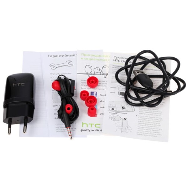 Смартфон HTC One Dual Sim 4.7" 32Gb Black 4x1.7Ghz/2048Mb/1920x1080/Super LCD3/3G/GPS/Cam4/Android 4.2