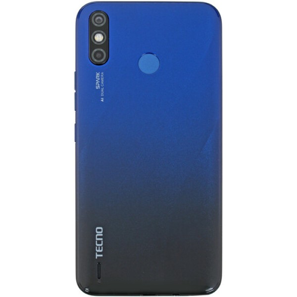 Смартфон Tecno Spark 4 Air 6.088" 32Gb Nebula Black MT6761/4x2,0Ghz/2048Mb/1560x720/2SIM/LTE/Cam13+0.8/3000mAh/Android 9