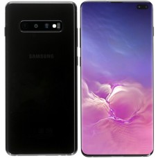Смартфон Samsung S10+ 6.4" 128Gb Ceramic Black 8(2x2.0Ghz+2x2.0Ghz+4x1.0Ghz)/8Gb/3040x1440/DynamicAMOLED/LTE/NFC/IP68/Cam16+12+12/4100mAh/Android 9.0