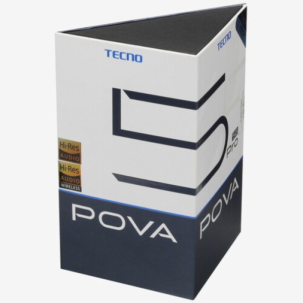 6.8" Смартфон Tecno POVA 5 Pro 5G 128 ГБ черный