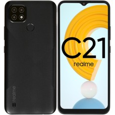6.5" Смартфон realme C21 64 ГБ черный
