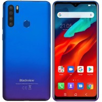Смартфон Blackview A80 Pro 6.49" Blue 64Gb 8x1.5GHz/4Gb/1560x720/IPS/LTE/2SIM/Cam13+8/4680mAh/Android 9.0