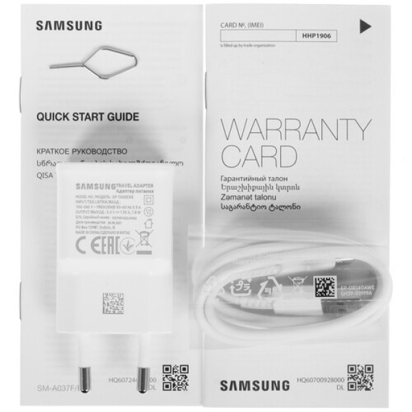 6.5" Смартфон Samsung Galaxy A03s 32 ГБ синий