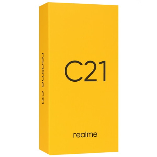 6.5" Смартфон realme C21 64 ГБ черный