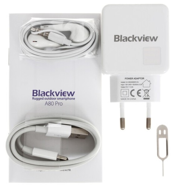 Смартфон Blackview A80 Pro 6.49" Blue 64Gb 8x1.5GHz/4Gb/1560x720/IPS/LTE/2SIM/Cam13+8/4680mAh/Android 9.0