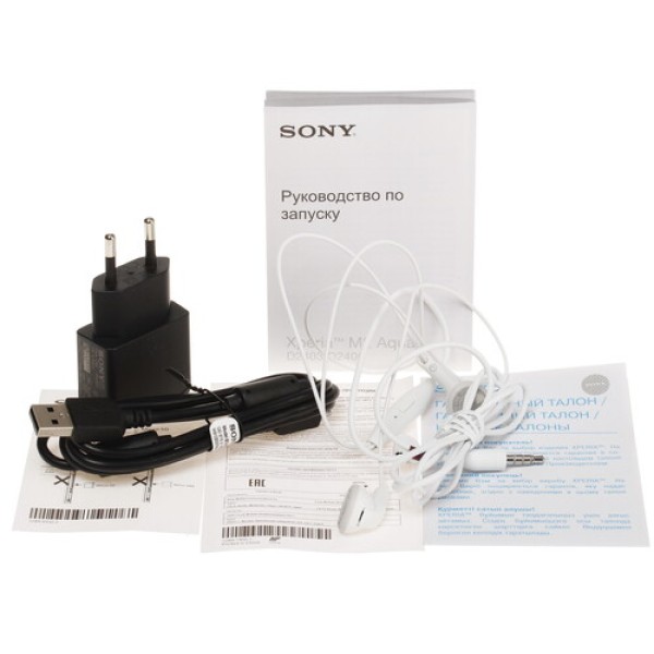 Смартфон Sony XPERIA M2 Aqua 4.8" 8Gb White 4x1.2Ghz/1024Mb/960x540/IPS/3G/LTE/GPS/Cam8/Android 4.4