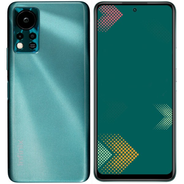 Смартфон INFINIX HOT 11S NFC 6/128Gb [6,78"/LTE/NFC/50+2Mpx+AI Lens/5000mAh/Green Wave]