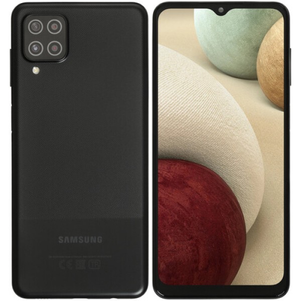 6.5" Смартфон Samsung Galaxy A12 128 ГБ черный (А125F)