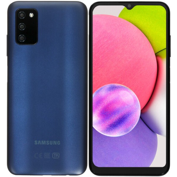 6.5" Смартфон Samsung Galaxy A03s 32 ГБ синий