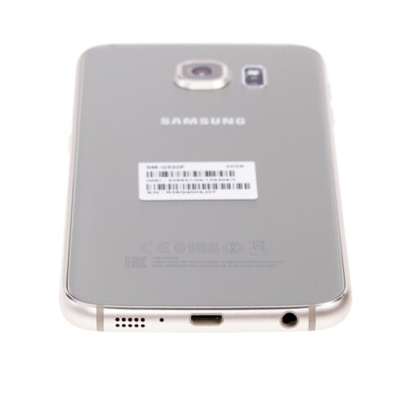 Смартфон Samsung SM-G920 Galaxy S6 5.1" 32Gb Gold 8x1.5Ghz/3072Mb/2560x1440/3G/LTE6/GPS/Cam16/2550mAh/Android 5.0