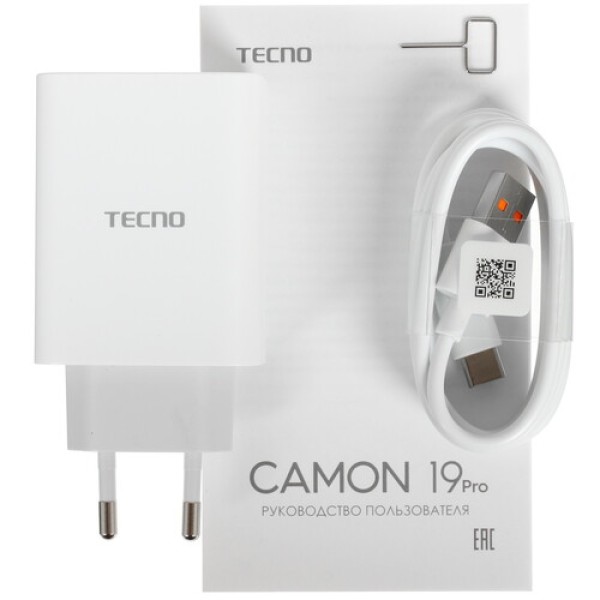 Смартфон Tecno Camon 19 Pro 8/128Gb [6,78"/LTE/NFC/Cam64+50+2Mpx/5000mAh/Polar Blue]