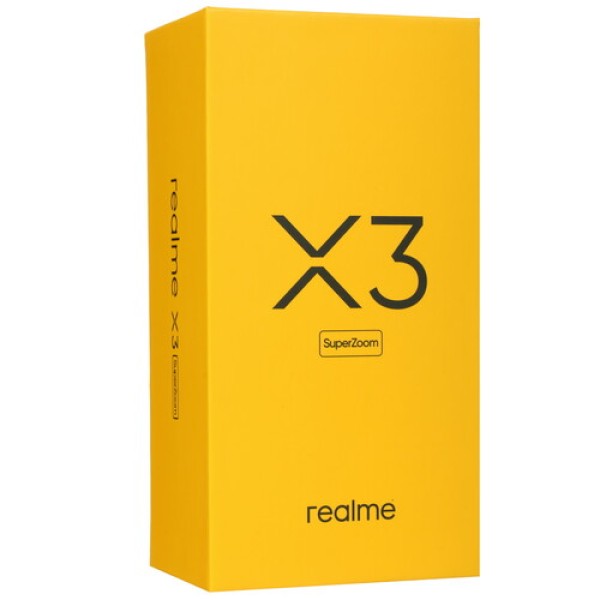 Смартфон realme X3 6.57" 128Gb White Snapdragon 855 Plus/8(1x2.96Ghz+3x2.42Ghz+4x1.8Ghz)/8Gb/2400x1080/2SIM/LTE/Cam64+8+8+2/4200mAh/Android 10