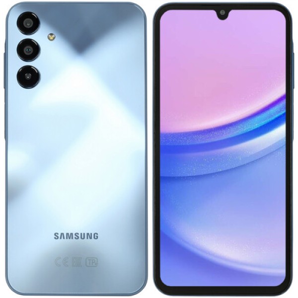 6.5" Смартфон Samsung Galaxy A15 128 ГБ синий