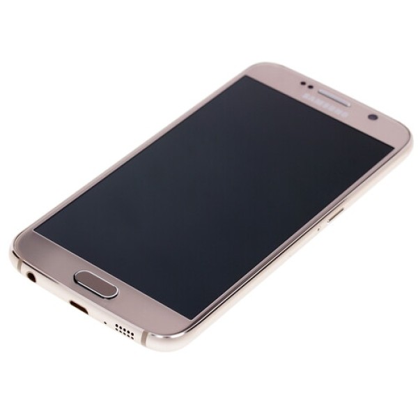 Смартфон Samsung SM-G920 Galaxy S6 5.1" 32Gb Gold 8x1.5Ghz/3072Mb/2560x1440/3G/LTE6/GPS/Cam16/2550mAh/Android 5.0