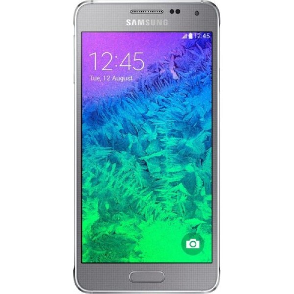 Смартфон Samsung SM-G850 Galaxy Alpha 4.7" 32Gb Silver 8(4x1.8/4х1,3Ghz)/2048Mb/1280x720/IPS/3G/LTE/GPS/Cam12/And 4.4