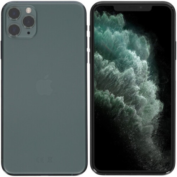 Смартфон Apple iPhone 11 Pro Max 6,5" 64Gb Midnight Green A13/4Gb/2688х1242/OLED/LTE/NFC/IP68/Cam12/iOS