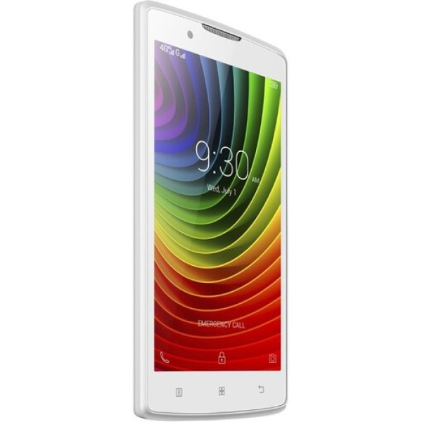 Смартфон Lenovo A2010 4,5" 8Gb White 4x1Ghz/1024Mb/854x480/2SIM/3G/GPS/Cam5AF/2000mAh/Android 5.1