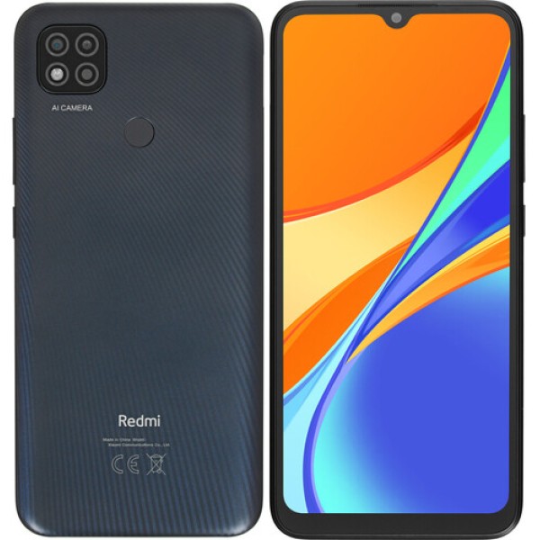 6.53" Смартфон Xiaomi Redmi 9C 32 ГБ серый