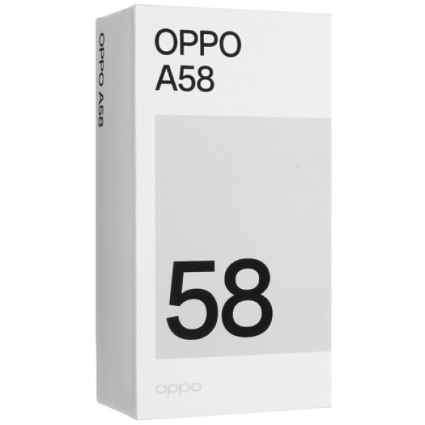 6.72" Смартфон OPPO A58 128 ГБ черный