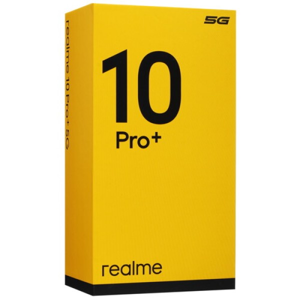 Смартфон realme 10 Pro+ 5G 12/256Gb [6.7"/5G/NFC/Cam108+8+2Mpx/5000mAh/Чёрный]