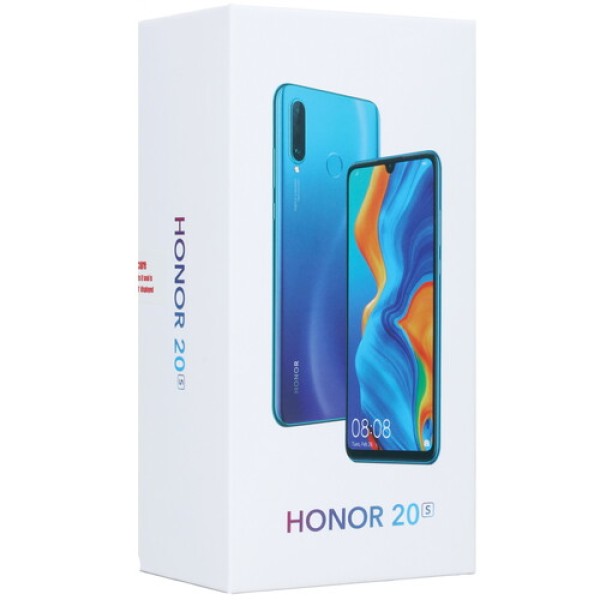Смартфон Honor 20S 6/128Gb [6,15"/LTE/NFC/Cam48+8+2Mpx/3340mAh/Black]