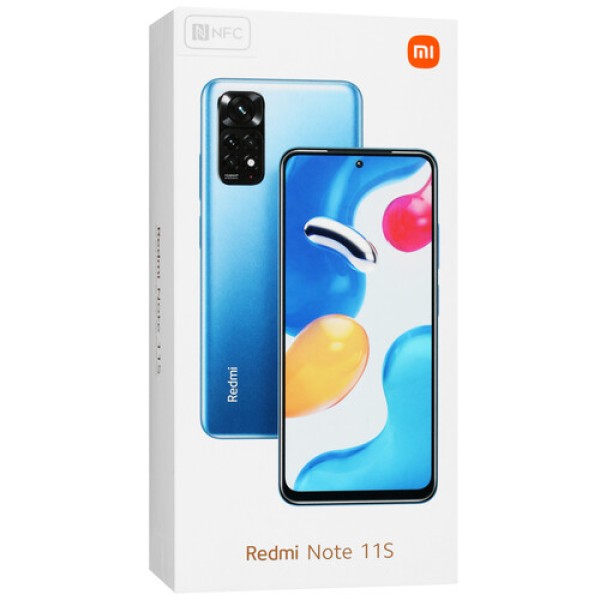 6.43" Смартфон Xiaomi Redmi Note 11S 4G 64 ГБ серый