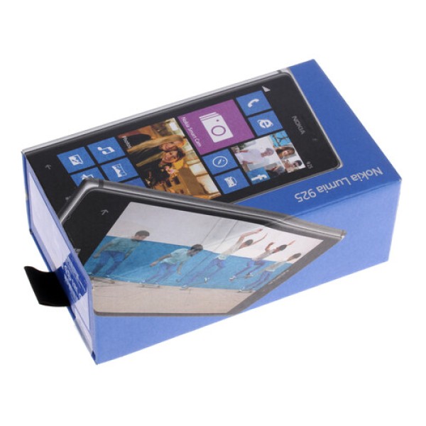 Смартфон Nokia Lumia 925 4.5" 16Gb Black 2x1.5Ghz/1024Mb/768x1280/Amoled/3G/LTE/GPS/Cam8.7/WP8