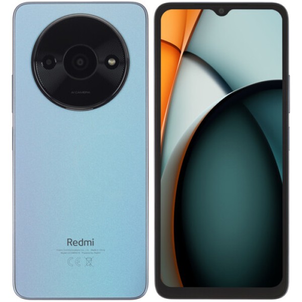 6.71" Смартфон Xiaomi Redmi A3 64 ГБ голубой