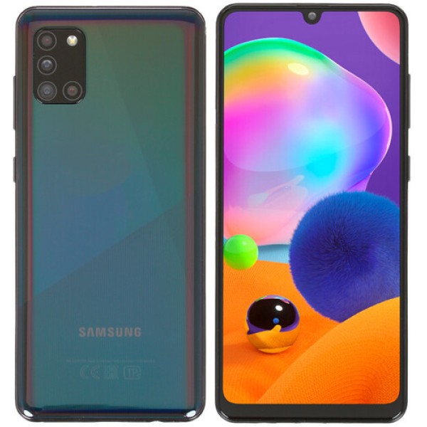 Смартфон Samsung SM-A315F Galaxy A31 6.4" Black 64Gb MTK6768/4Gb/2400x1080/sAMOLED/Cam48+8+5+5/20Mp/5000mAh/Android