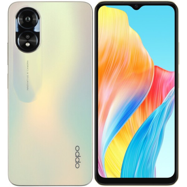 6.56" Смартфон OPPO A38 128 ГБ золотистый