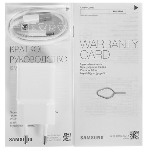 6.5" Смартфон Samsung Galaxy A12 64 ГБ синий (А125F)