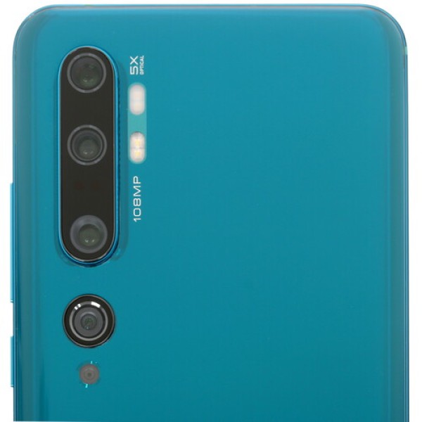 Смартфон Xiaomi Mi Note 10 Pro 6,47" Aurora Green /256GB 2x2.2Ghz 6x1.8Ghz/8Gb/1080x2340/Super Amoled/2SIM/LTE/NFC/Cam108+12+20+2Mpx/5260mAh/Android 9