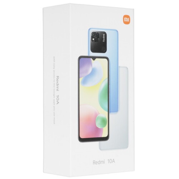 Смартфон Xiaomi Redmi 10A 2Gb/32Gb [6.53"/LTE/Cam13Mpx/5000mAh/Chrome Silver]