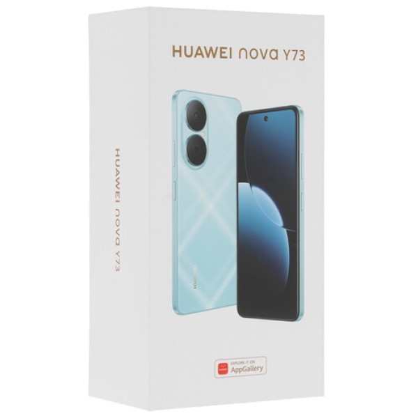 6.67" Смартфон HUAWEI nova Y73 128 ГБ голубой