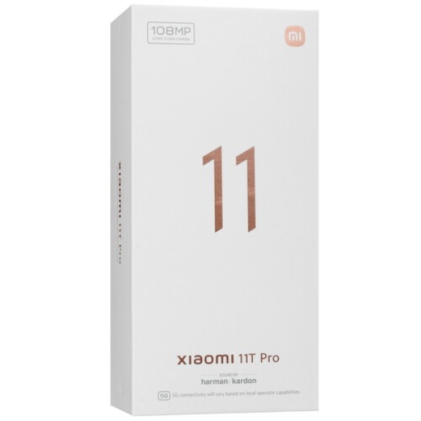 Смартфон Xiaomi 11T Pro 12/256Gb [6,67"/5G/NFC/Cam108Mpx/5000mAh/Celestial Blue]